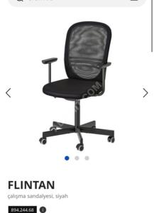 كرسي مكتبي دوار بحالة ممتازة للبيع من ايكيا IKEA  