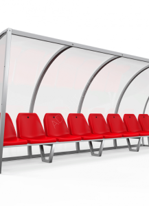 مقاعد اللاعبين الاحتياطيين Reserve Players Booth& bench يتم إنتاج مقصورات لاعبين ...