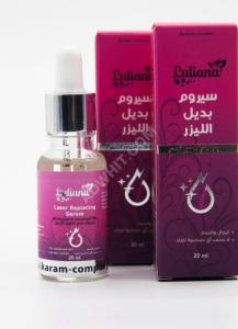 Serum alternative to laser .. Preventing the appearance of hair ...