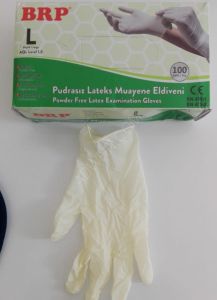 Latex powder-free gloves Made in Malaysia The pack contains 100pcs  