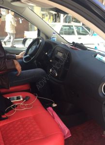 سيارة مرسيدس فيتو  اتوماتيك  مع سائق يتكلم عربي تركي  انكليزي ...