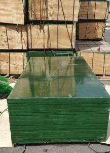 Green PVC Plywood. 1220x2440x18mm  High quality usage 10-15 times  