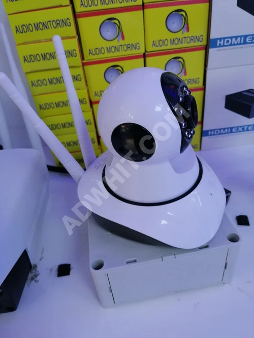 Güvenlik kameraları, alarm cihazları