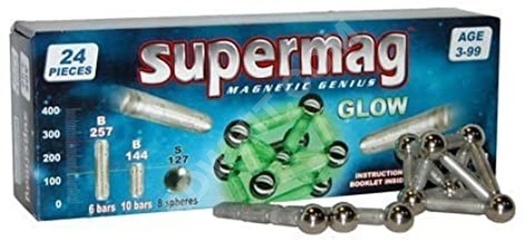 Eğitici 24 adet Super Mag oyunu