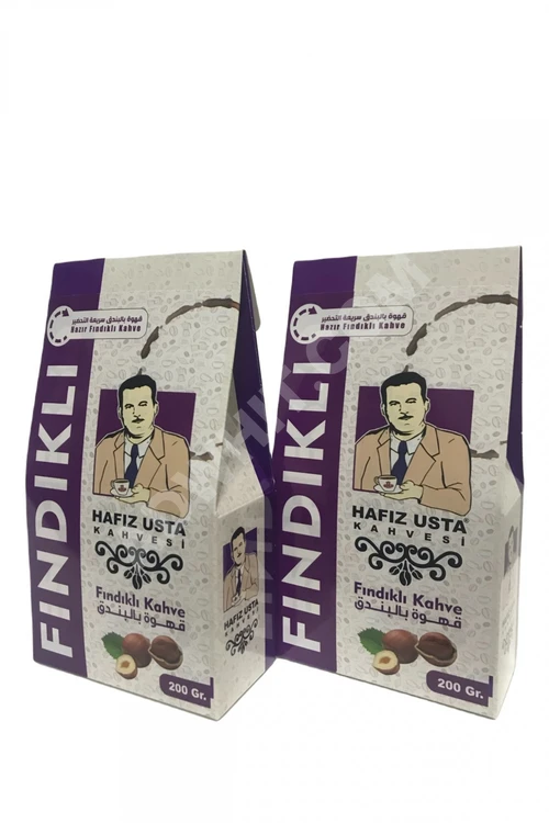Hafız Usta Kahvesi - Fındıklı Kahve 200 gr X 2 adet