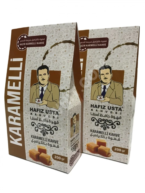 Hafız Usta Kahvesi - Karamel Kahve 200 gr X 2 adet