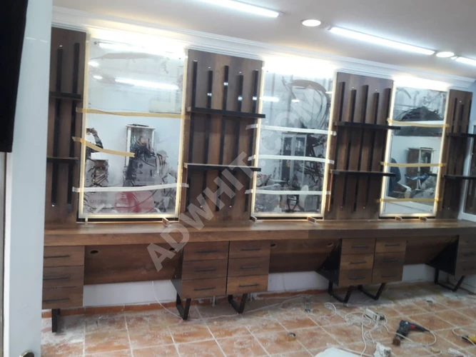 Tüm erkek ve kadın kuaför salonları ekipmanları