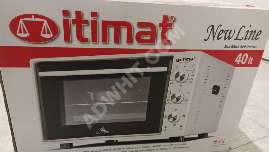 itimat markası Kutusunda kullanılmamış  Türk elektrikli fırın