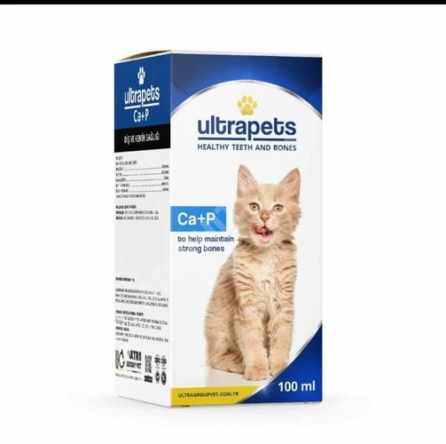 CA+P, kedi ve köpeklerin diş ve kemik sağlığını desteklemek için bir gıda takviyesidir