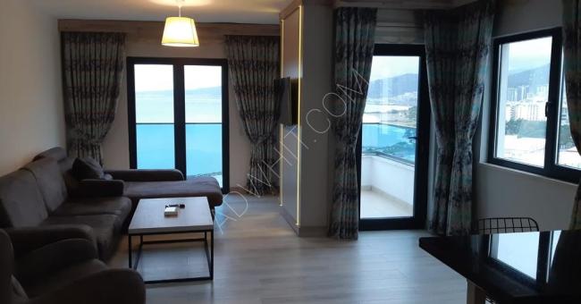 Trabzon'da doğrudan deniz manzaralı günlük olarak kiralık daire