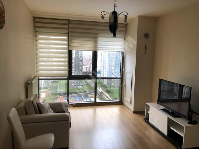 İstanbul esenyurt konut proje içinde 1+1 yıllık olarak eşyalı kiralık daire 