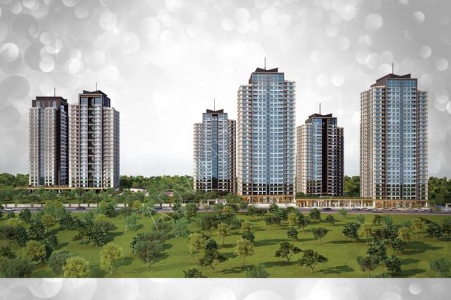 Bahçeşehir green konut projesinde 45000$ başlayan fiyatlarla satılık daire