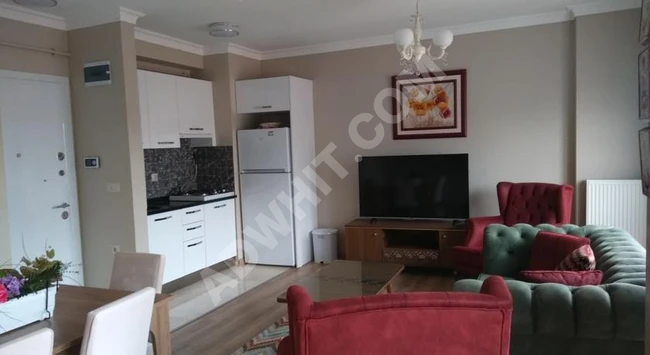 4Levent semtinde aylık olarak eşyalı kiralık daire