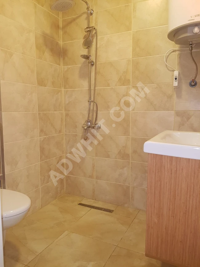 Büyük balkonlu aylık olarak kiralık daire