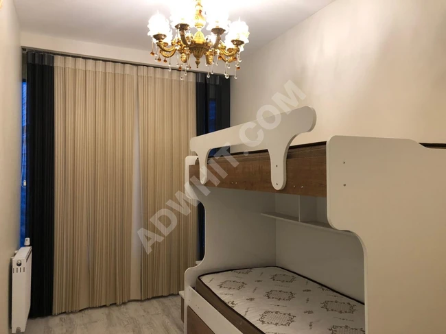 İstanbul'un en kaliteli toplu konutlarında aylık olarak 2+1 eşyalı lüks kiralık daire