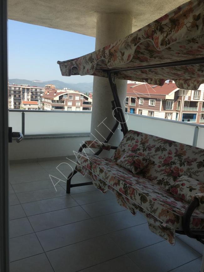 Bursa'da dubleks 6 yatak odalı günlük olarak kiralık eşyalı daire
