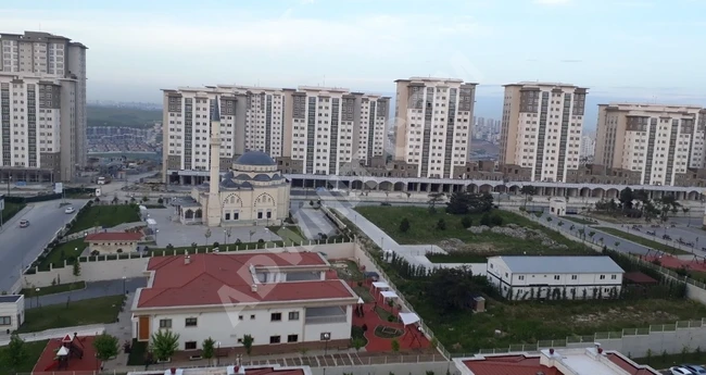 Bahçeşehir'de Avrupark konut projesinde yıllık olarak 1+1 kiralık daire