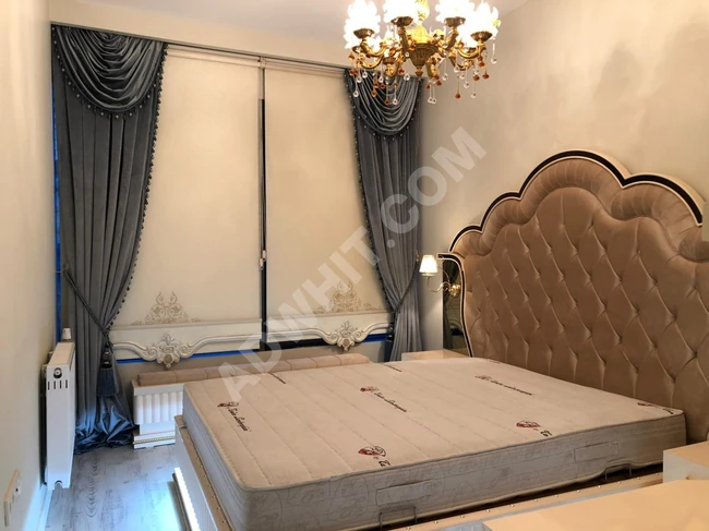 En lüks konut projelerinde 3+1 eşyalı kiralık daire