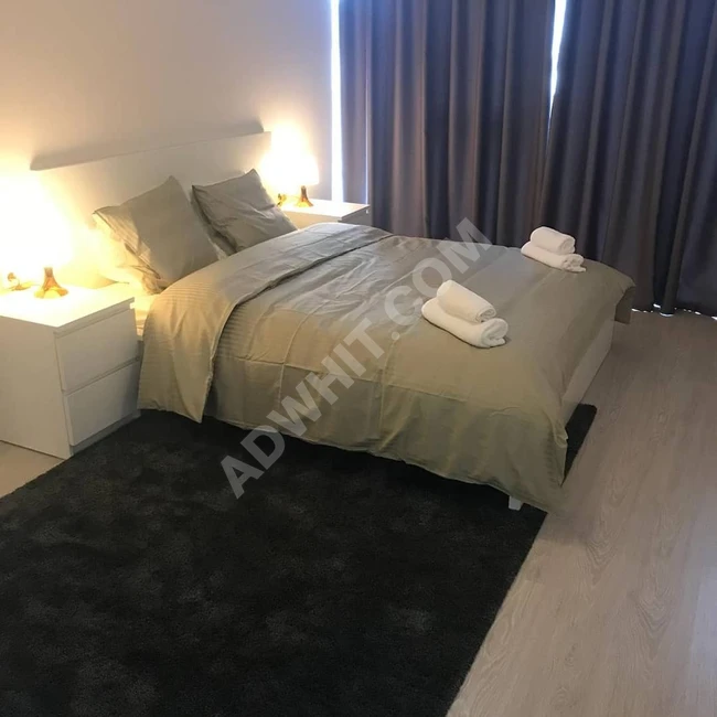 Bahçeşehir'de rekabetçi fiyatla 1+1 kiralık eşyalı daire