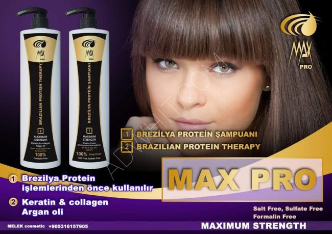 MAX_PRO بروتين فرد الشعر  للمعالجة وتسبيل الشعر