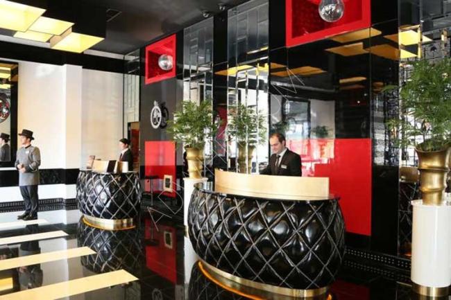 فندق رمادا 5 نجوم في اسطنبول جانب المطار للبيع بعائد 3.3 مليون يورو سنويا