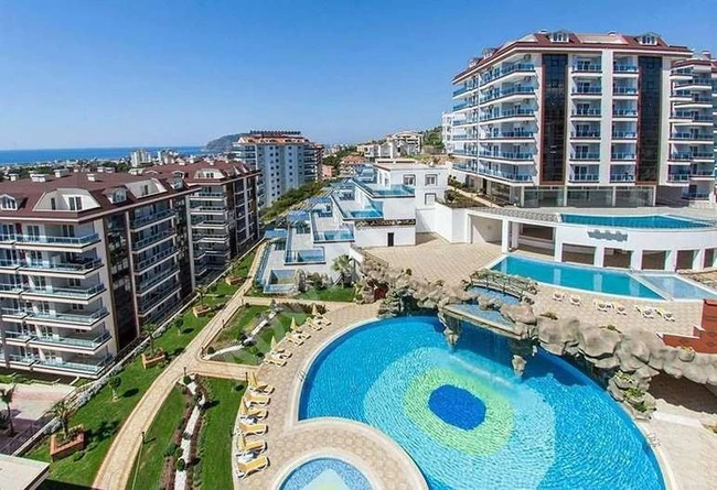 شقة للبيع luxury apartmentr in alanya 