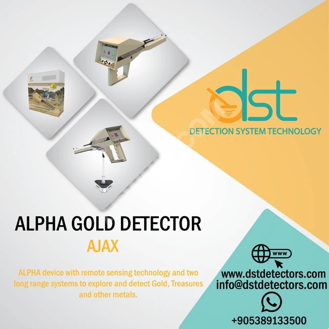 ALPHA NEW GOLD DETECTOR 2019 Long-range detection system 