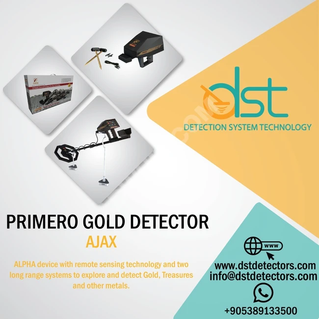 NEW GOLD DETECTORS By DST- PRIMERO DETECTOR 9 systems for detection