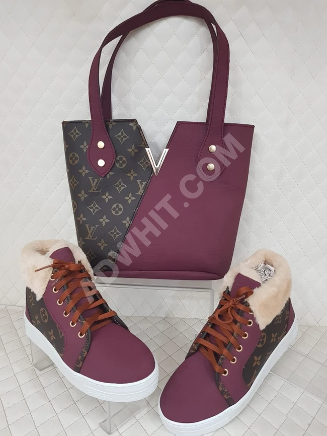 طقم شنط وحذاء   