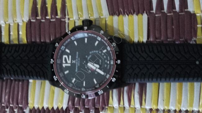 ساعة يد رجالية من ماركة براند هارد اوتش ماير ساعة سويسرية الصنع 