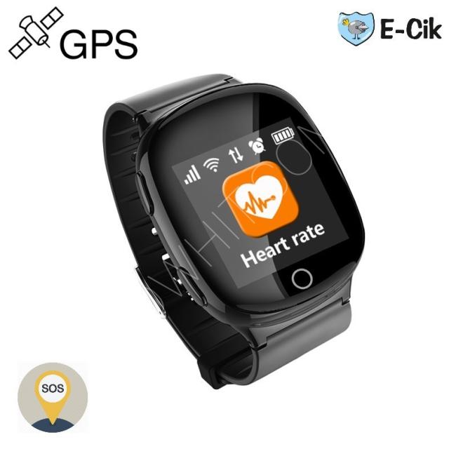 الساعة E38 المطورة بخاصية ال GPS لحماية كبار السن ومرضى الزهايمر والقلب عند الضياع - GPS WATCH