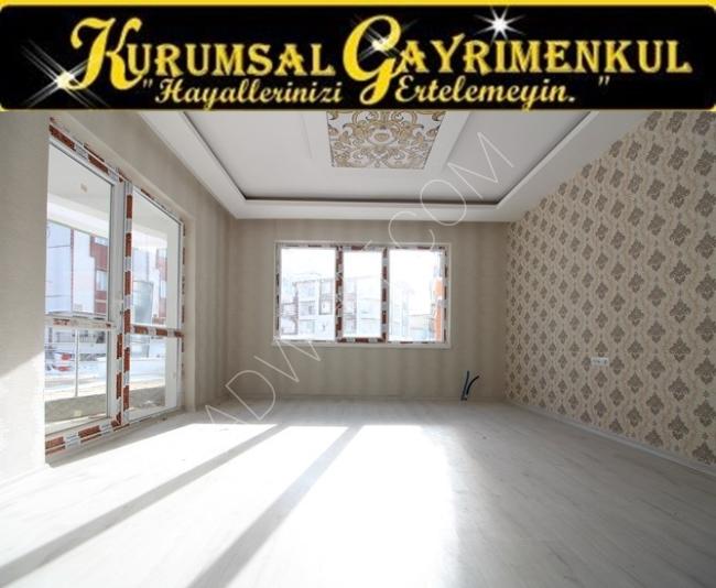 للبيع شقه في العاصمة أنقرة كيجوران كاراكايا طابق مدخل مرتفع حديث البناء موقع مميز على الشارع العام 