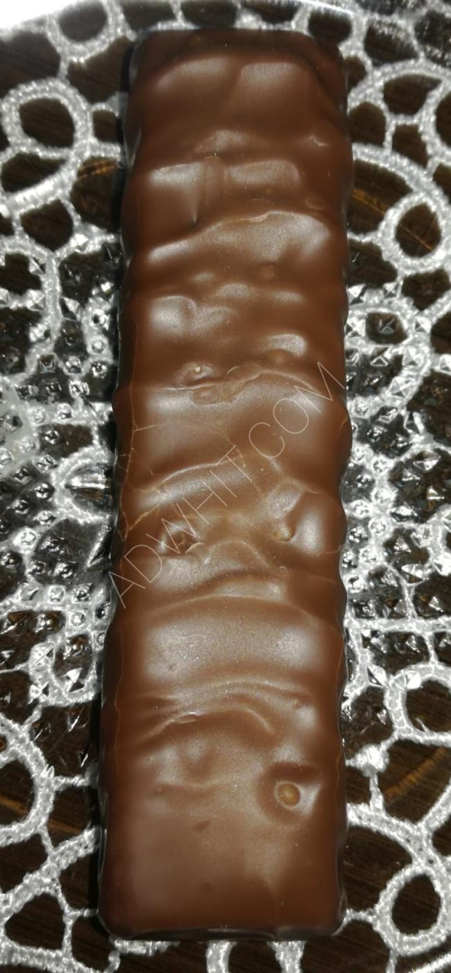 Ashtar çikolata أصابع النوجا بالكراميل والشوكولا 