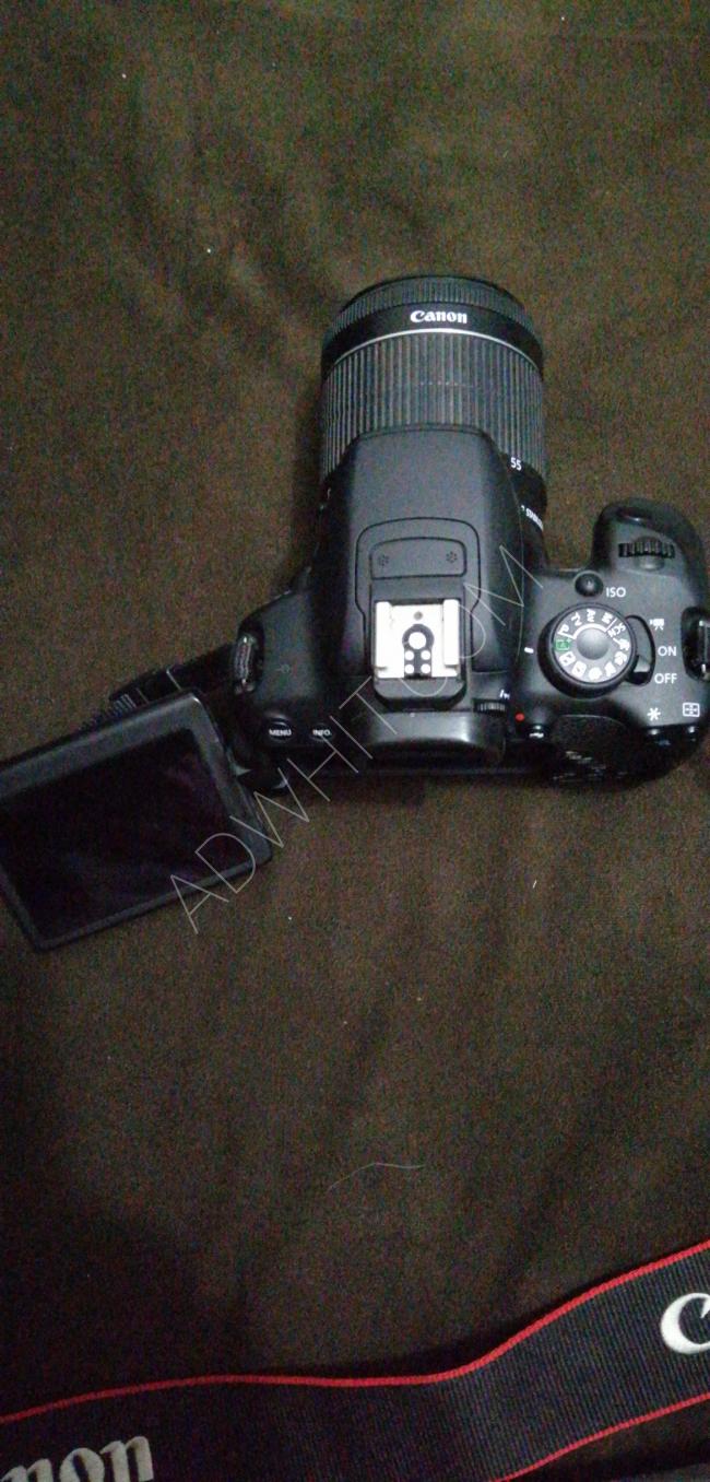 كاميرة كانون مستعملة Canon 700d للبيع