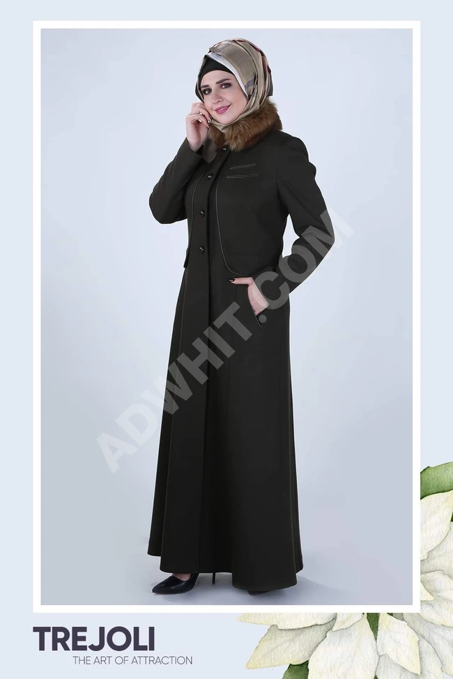 بالطو نسائي جوخ وشاموا