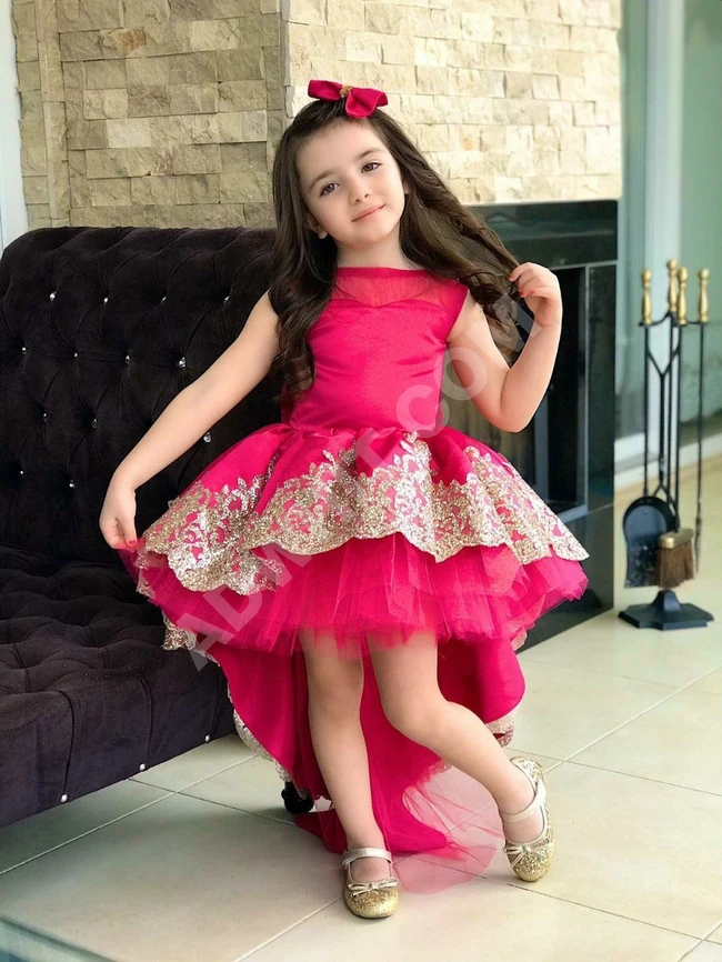 فستان بناتي بألوان رائعة