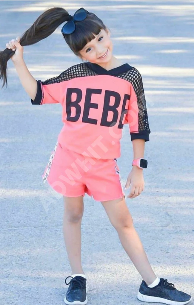 طقم بناتي قطعتين