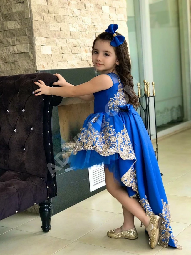 فستان بناتي بألوان رائعة