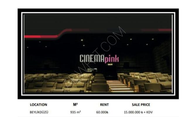 للاجار  صالة سينما Cinema pink في بيليكدوزو 