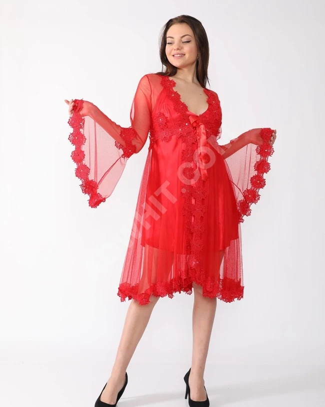 لانجري قصير قطعتين