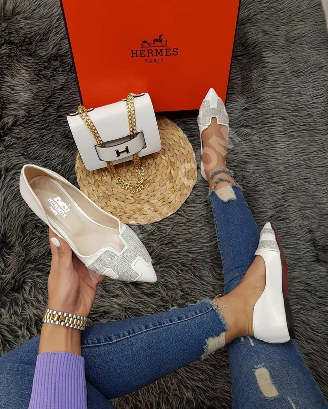 حذاء+شنطة سبور بألوان صيفية 