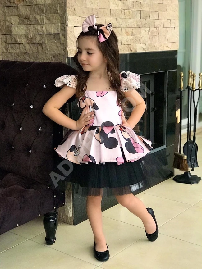 فستان بناتي ميكي ماوس