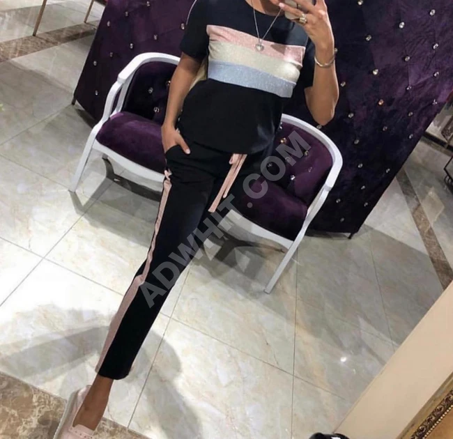 بيجامة نسائية قطعتين