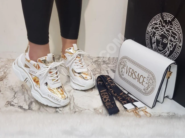 حذاء رياضي +شنطة مميز