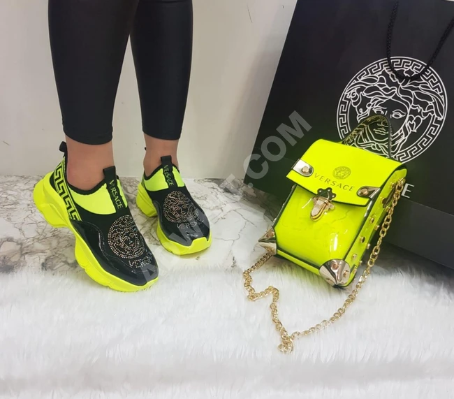 حذاء رياضي+شنطة مميز