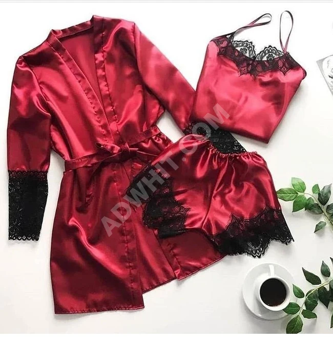 طقم لانجري ثلاث قطع