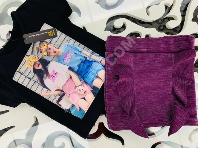 طقم بناتي مميز