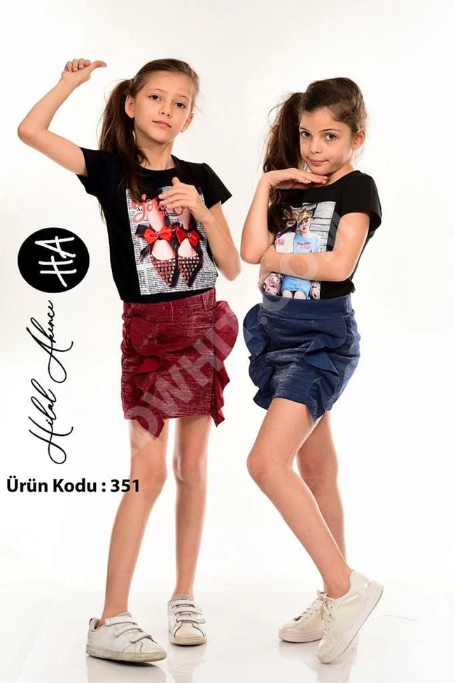 طقم بناتي مميز