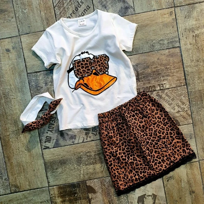 طقم بناتي ثلاث قطع