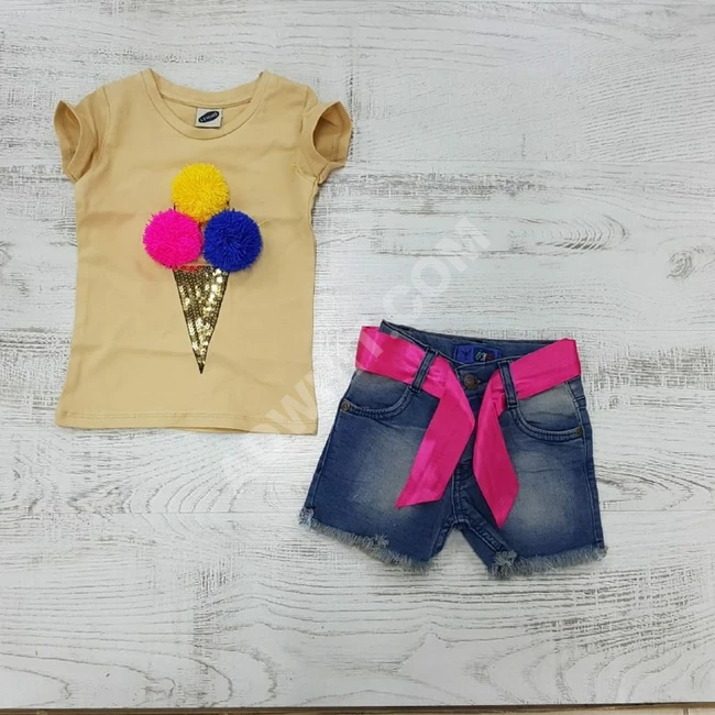 طقم بناتي رااائع